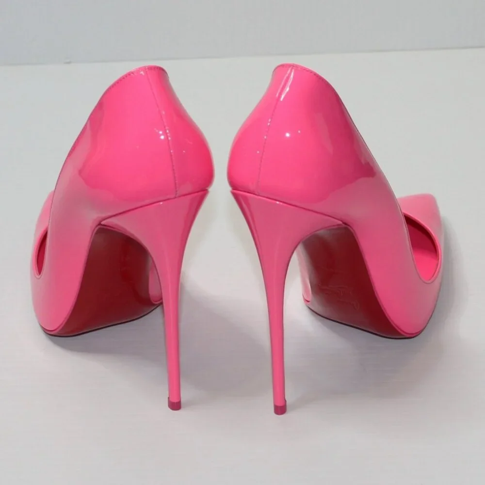 Christian Louboutin So Kate Pointed Toe Pump Hot Pink Shoes in EU 41 / US 11 NEW - Picture 4 of 6